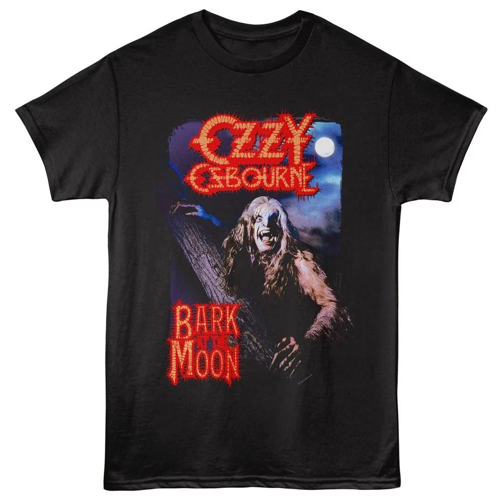 Ozzy Osbourne Bark At The Moon Album Cover Men's T Shirt Metal Rock Band Merch