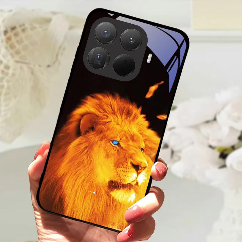 Pro Xiaomi 15T Pro Pouzdro Módní Tvrzené Sklo Zadní Kryt Telefonu Pro Xiaomi 15TPro 15 T Xiaomi15T Ochranný Kryt Fundas Coque