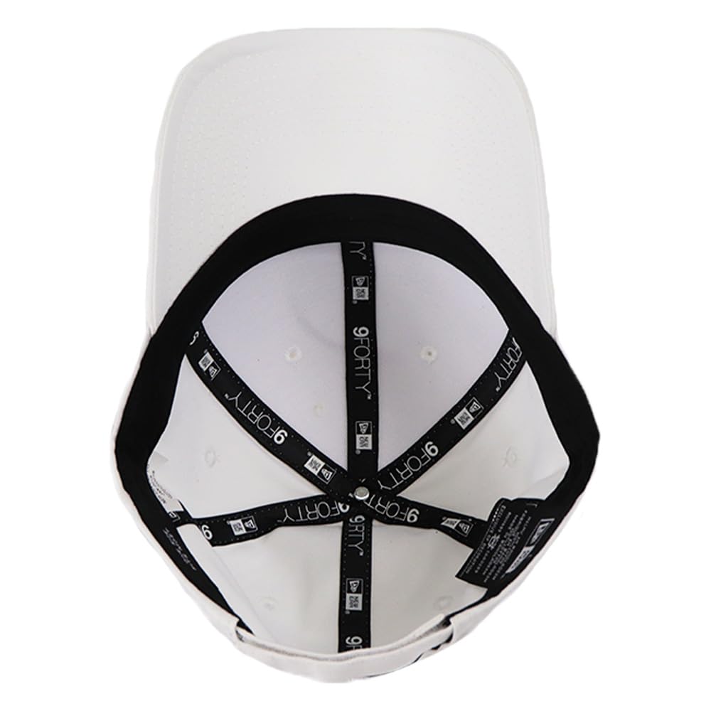 New Era 9FORTY Solid White Cap, Color, [Used]
