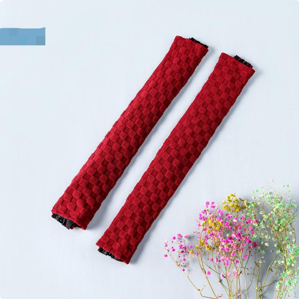 2 Pieces Chair Armrest Cover Zipper Closure Stretch Jacquard Protector Dustproof Office