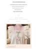 Velvet Nightgown: Women's 2025 Autumn/Winter Long Sleeve Court Princess Style, Sweet Plus Size Maternity Slimming Pajamas.