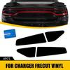 For 2015- DODGE CHARGER Tail Light PreCut Rear Tint Overlay Vinyl Decal Dark