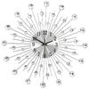 Beaded Diamond Crystals Jeweled Wall Clock For Living Room Decoration Gifts