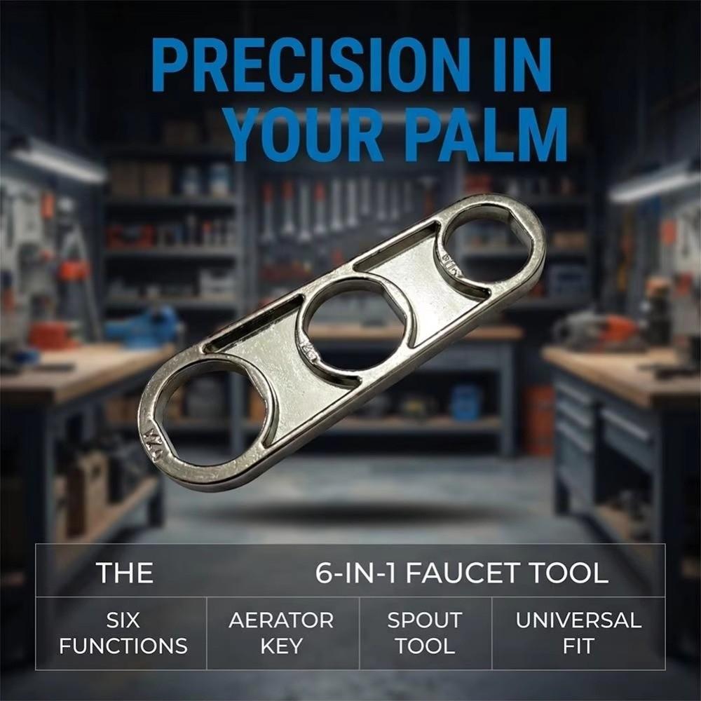 1/2Pcs Universal Fit Faucet Bubbler Wrench Alloy Aerator Key Wrench  Kitchen Faucet Maintenance