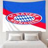 Bayern Munich Print Tapestry, Backdrop, Easy Setup, Ideal for Bedroom, Office & Living Room, with Aesthetic Wall Hanging Decor.