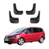 4 stk. Bilsprutlapper Sprutskjermer Skjermer Bilsprutlapper Kompatible med VW Touran 2011 2012 2013 2014 2015