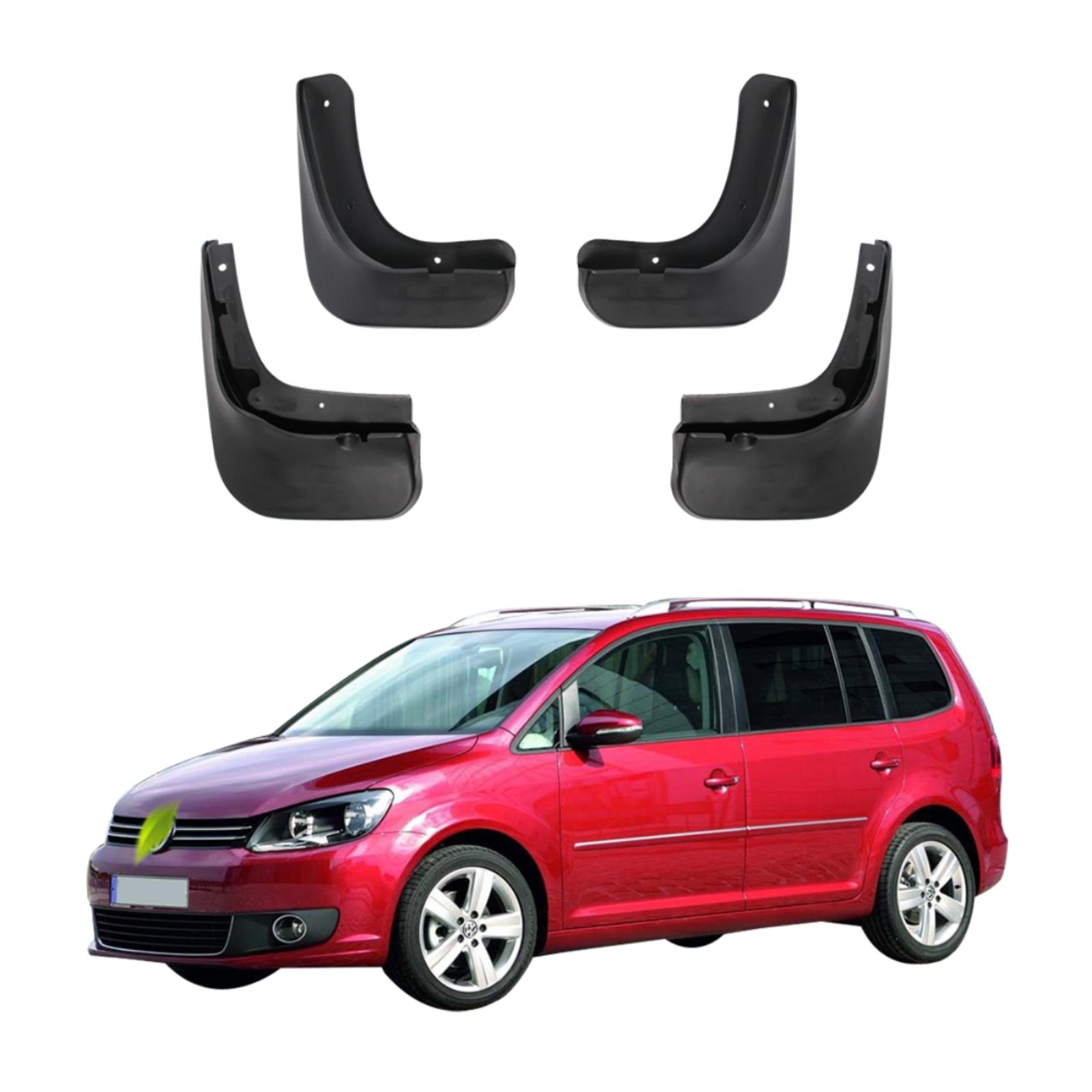 

4PCS Car Mud flaps Splash Guards Mudguards Car Mud Flaps Compatible with VW Touran 2011 2012 2013 2014 2015 DZ-06 чорний