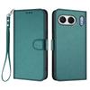 For OnePlus Nord 4 Leather Case Wallet Stand Phone Cover with Wrist Strap