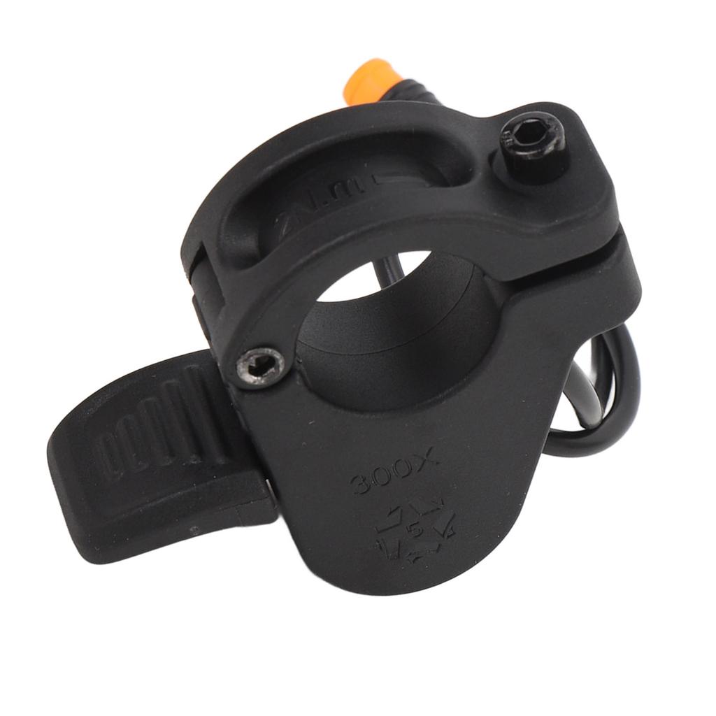 Cycling Thumb Throttle Water Resistant Male 3 Pin Plug Easy To Install Ergonomic Speed Control Finger Throttle for