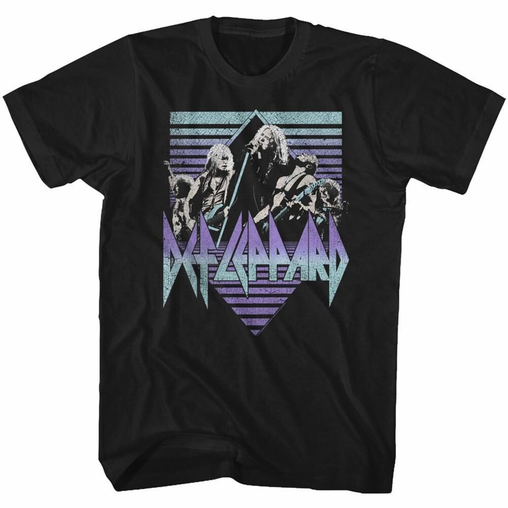 Def Leppard Sing It Black Adult T-Shirt Unisex T-Shirt S