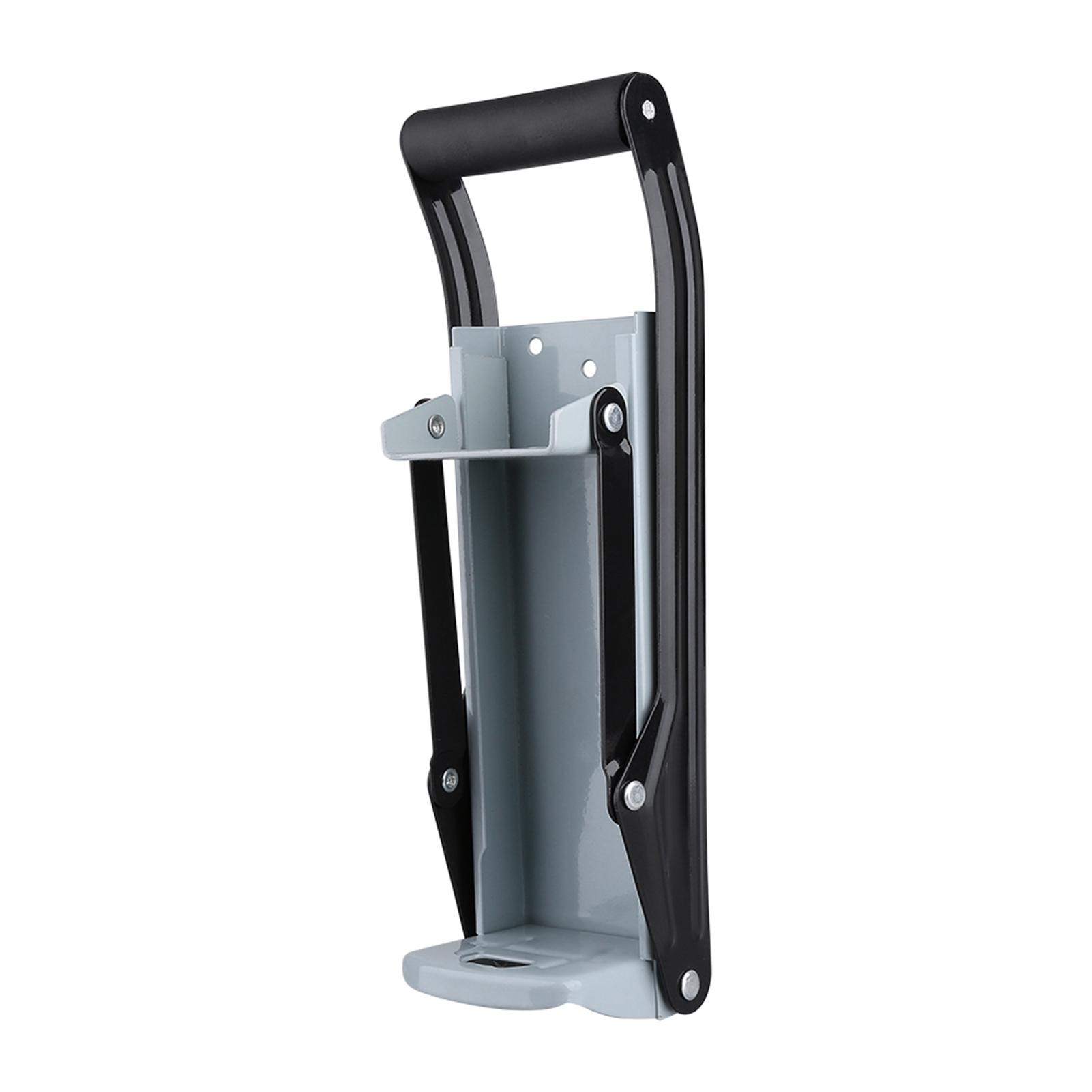 

16 унций настенный домашний дозатор для банок дробилка для пивных банок из-под газировки инструмент для переработки темно серый