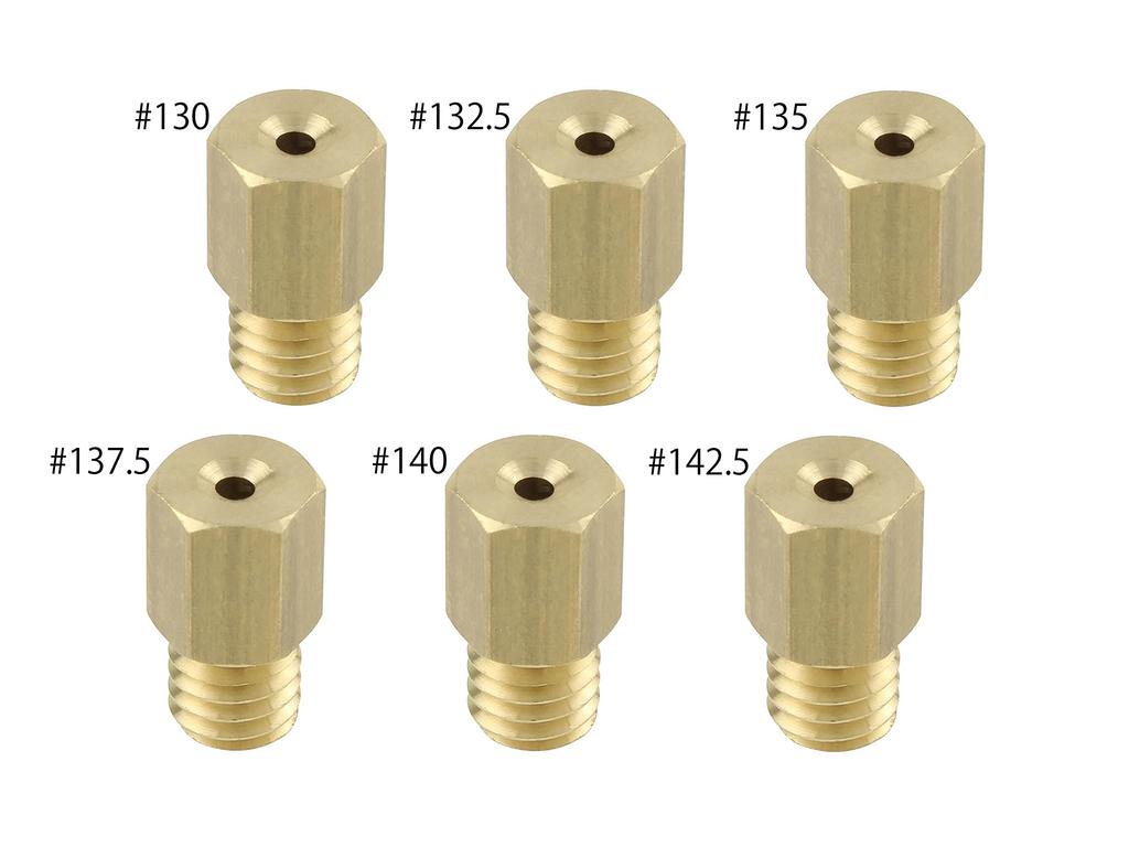 POSH FAITH Motorcycle Main Jet Set for Mikuni 24 (6 Oversize) VM20/26/TV26/Flat (6x11.5) - 700039-10