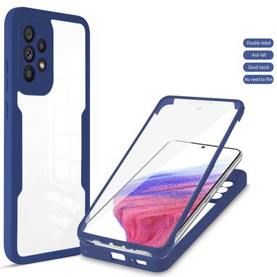 360 Plné tělo Odolné pouzdro pro OPPO F19 Find X5 Pro X5 Lite Reno 4Z 5Z 7 Reno 12 Pro Oboustranné Průhledné Měkké Pouzdro na telefon