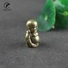 Retro Brass Big Belly Maitreya Tathagata Buddha Statue Hollow Desktop Miniatures Figurines Ornament Decoration Craft Accessories