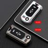 Interior Mouldings Car Flip Key Case Cover Shell For Mazda 3 5 6 Series M6 RX8 MX5 2 3 Buttons Smart Keyless Key Protector Fob B