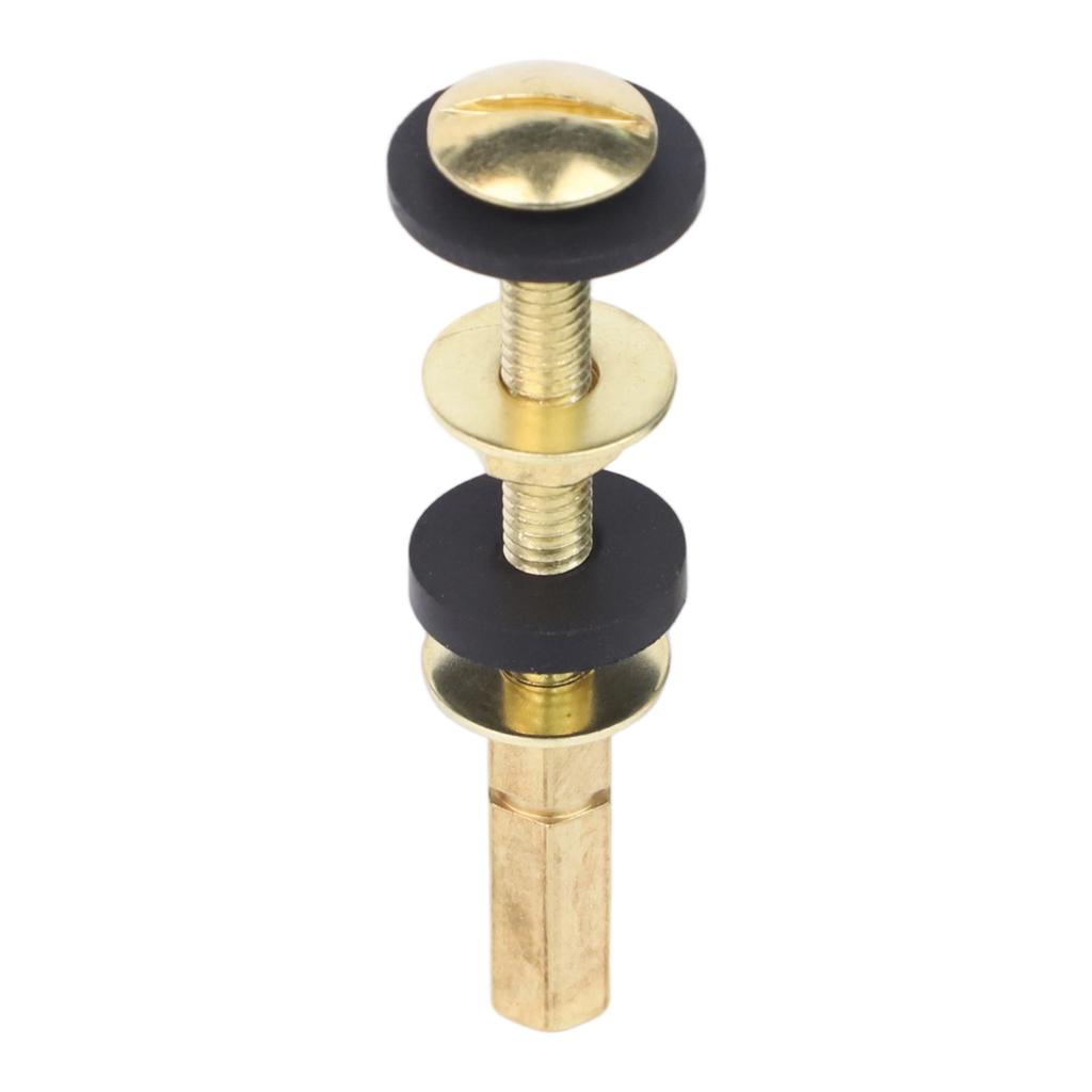 Bathroom Renovation Cistern Sealing Kit Tank To Bowl Screws Carbon Steel Bolts Large Rubber Grommets Practical Usage