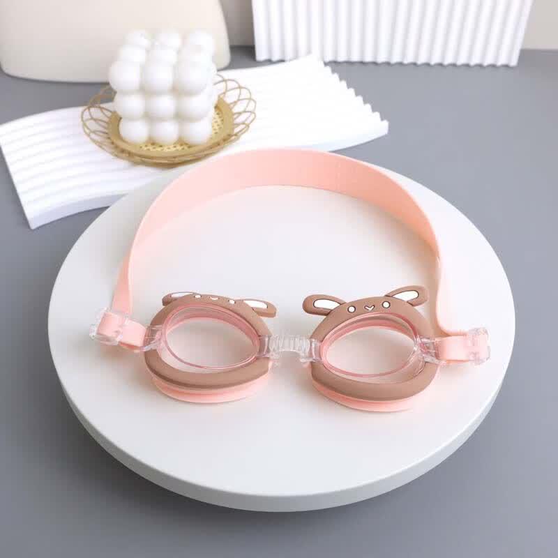 Kids Cartoon Animal Swimming Goggles