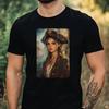 Men's T-Shirt Pirate Portrait Motif Cotton Size XS To 5XL