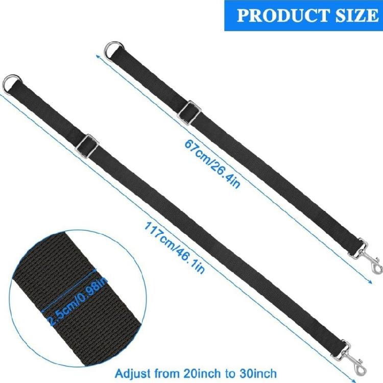 5Pcs Adjustable Horse Stall Bucket Strap Outdoor Feeding Hanging Strap Horse Bucket Straps Hanging Barn Fixed Rope