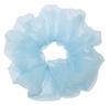 Avance Big Scrunchie Organza Hair Cute and Stylish for Women Accessory, (Light Blue)