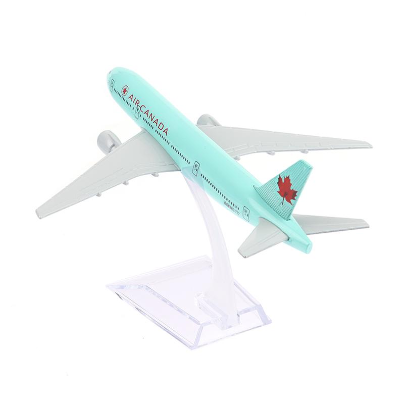 Air Canada Boeing 777 Plane Model Alloy Metal Model Airplane Souvenir Model Aircraft Collection 16Cm