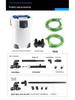 Sensen HW-3000 Variable Frequency External Aquarium Filter for Large Tanks