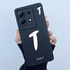 For Infinix Note 30 5G X6711/Note 30 Pro/30 VIP/30i/Note30 X6833B Case Lucky Initial Letter Soft Silicone Back Cover Phone Case