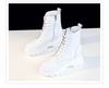 Martin Boots Women's and Women's Autumn and Winter Platform Short Boots Fashionable and Simple Leather Boots