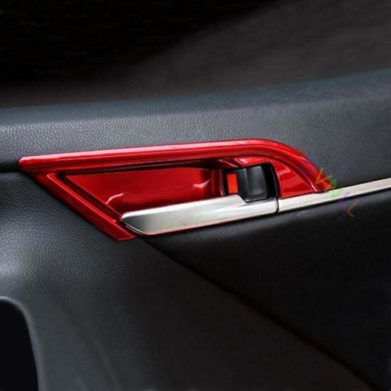 For Toyota Camry 2018-2023 Red Car Interior Door Ha