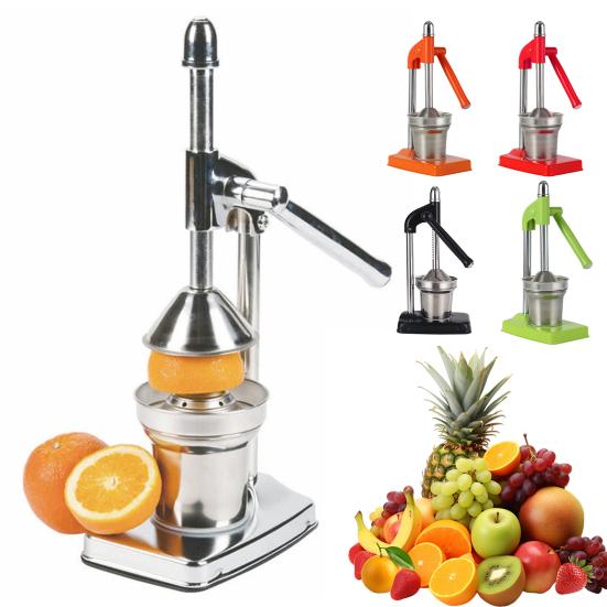Ruční odšťavňovač citrusů Odolný nerezový lis na citrony a limetky pro kuchyňský bar Efektivní extraktor šťávy bez dužiny