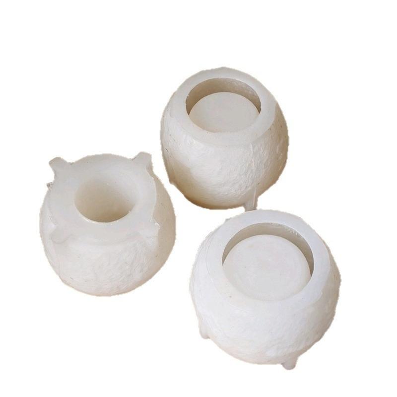 Silikon Kerzenbecher Pflanzgefäßform zum Basteln Wiederverwendbare Hitzebeständige Materialien für Kinder und Heimdekorationsprojekte