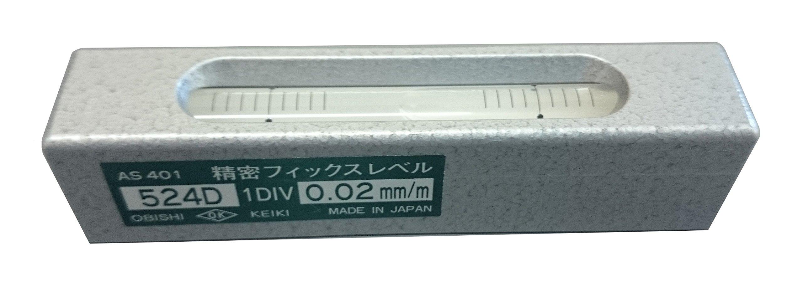 

Obishi Keiki Seisakusho Precision Fix Level 524D Sensitivity AS401 0.02 срібний