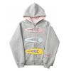 2026 Fall Winter Y2K Cute Cool Hair Clip Hooded Sweatshirt Women Street Loose Zip Jacket