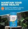 Nutrela Patanjali Vit D2K Natural Chewable Tablets Vanilla Pack of 1 60 tab For Daily Bone Support and Wellness
