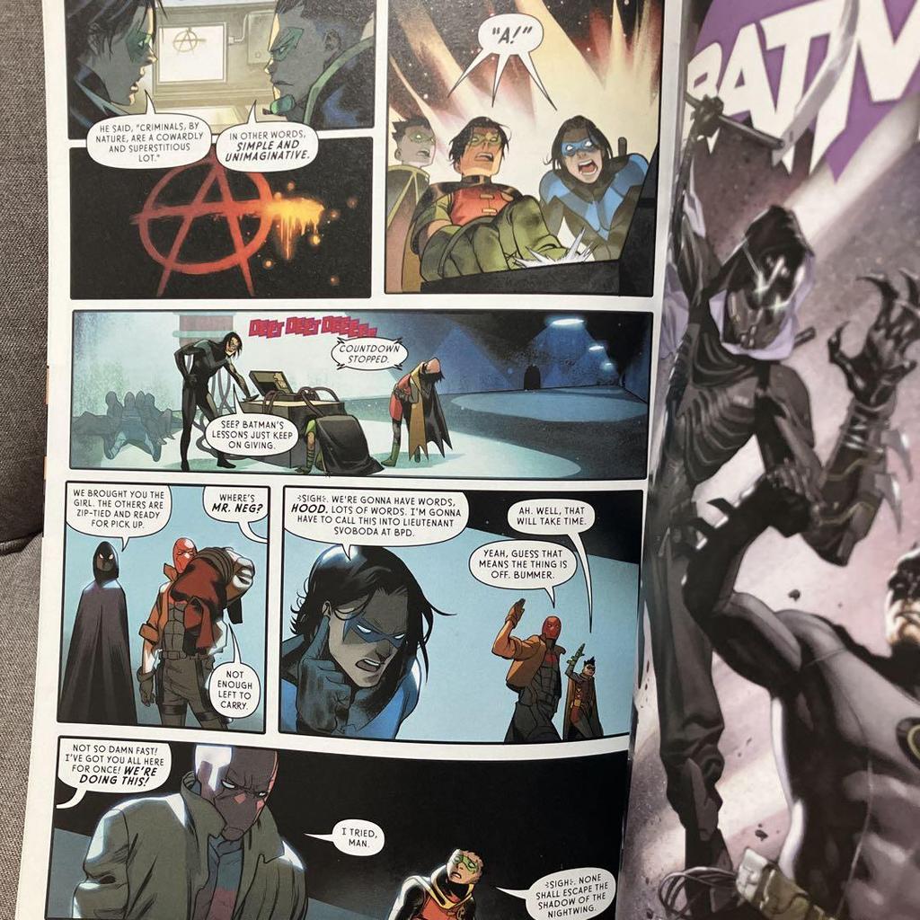 [USED] Robins 1 Batman Nightwing Red Hood Robin Batgirl