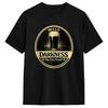 Hello Darkness My Old Friend Beer Lover Funny Design Unisexs T Shirt Novelty Tees Short Sleeve Round Neck TShirts Cotton Gift Tops