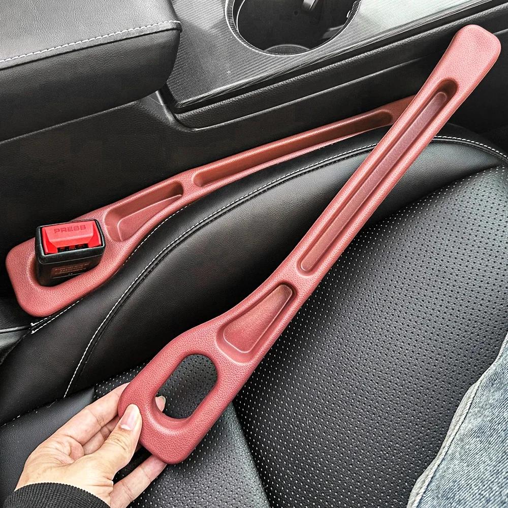 1 Pair Universal Car Seat Gap Plug Strip Side Seam Car Gap Filler Leak Proof Seat Gap Storage Organizer Interior Decoration