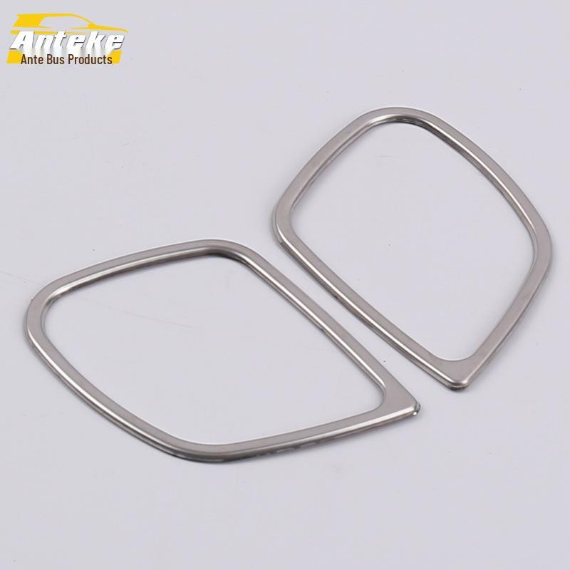 

15 CRV Front Pillar Speaker Ring - Stainless Steel Decorative Frame for Center Console A-Pillar