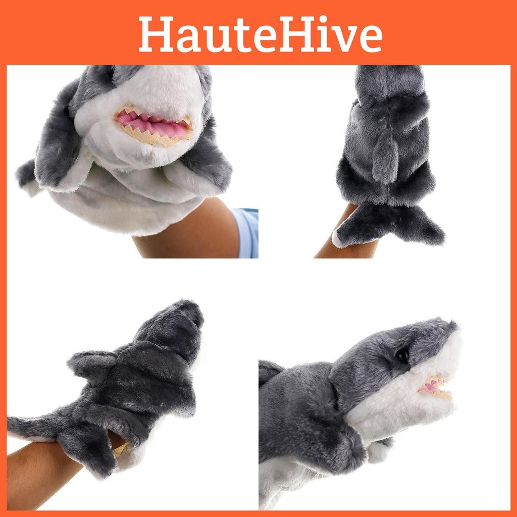 Plush Marine Plush Animals Shark Early Education Finger Puppet Stage Performance