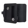 RV Door Lock with Paddle Deadbolt Door Handle Latch Enclosed Entry Door Lock Latch Black for Trailer