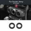 For Suzuki Jimny 2019-2026 Control Knob Trim Frame LHD RHD Universal 3 Door 5 Door Central Console Decor Mod Car Accessories