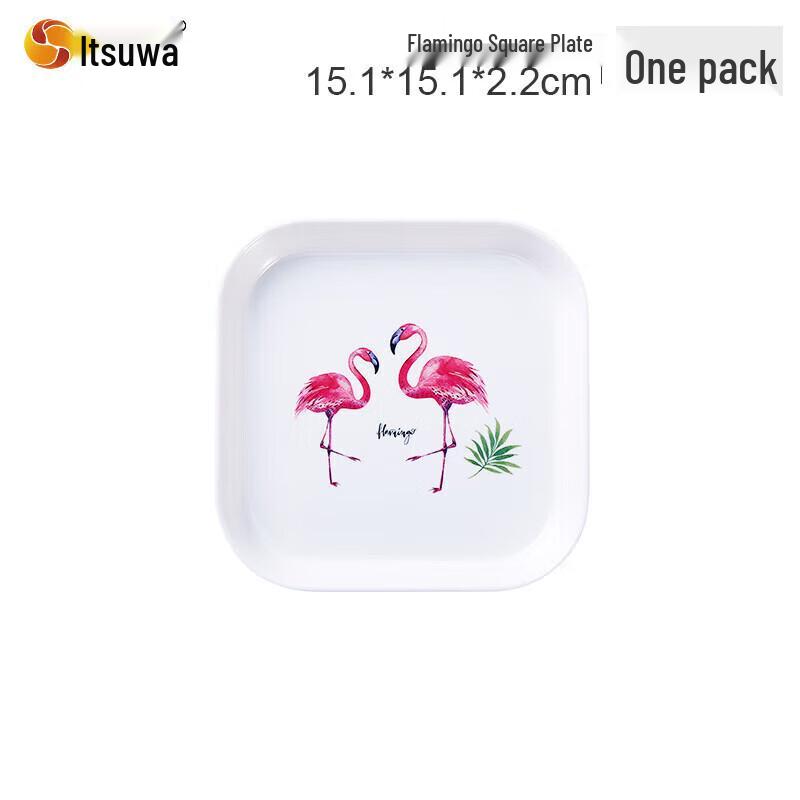 Wuhe Food-Grade Melamine Cute Monkey Square Plate