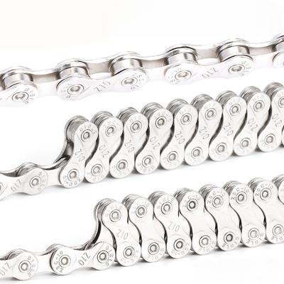 Mountain Bike Chain Single/6/7/8/9/10/11/12 Speed  Road Bike 21/24/27/30 Speed Gear Chain Cycling Equipment