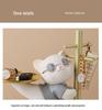 Resin Lucky Cat Key Holder for Children's Room & Entrance