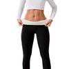 Women Sherpa Lined Leggings High Waisted Thermal Winter Pants Fleece Plush Yoga Bottoms Warm Tights
