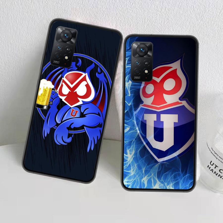 Fondo U. De Chile LOGO Phone Case For Redmi 14C 12 12C Note 14S 13 14 Pro Plus K80 Pro 10 10A 10C 9 9A 9C 9T 8 8A TPU Clear Cove