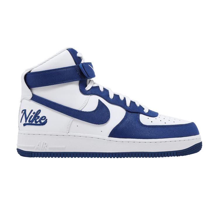 Nike Air Force 1 High 07 LV8 EMB Dodgers Męskie Trampki Biały Rush-Blue DC8168-100