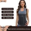 Cross-Border Latex Waist Cincher: Women's Double-Layer Sculpting Vest with Breast Support and Abdomen Control.