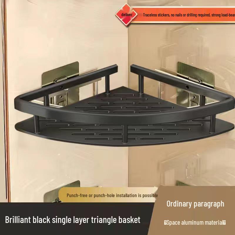 

Новая настенная полка для хранения в ванной из АБС-пластика без сверления