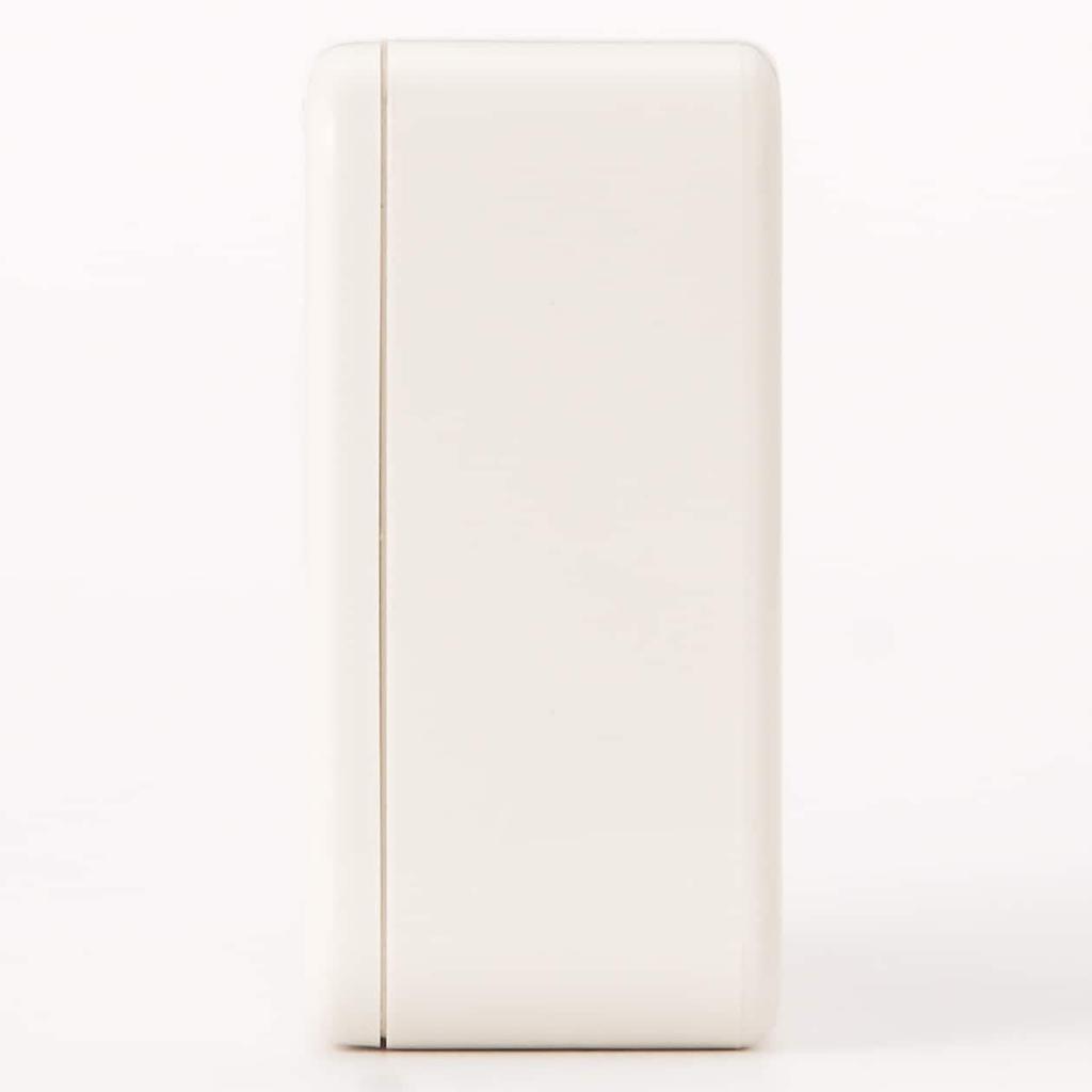 MUJI Digital Bath Clock 12046721 Width 93 X Depth 26 X Height 53mm MJ-DBC2 White,